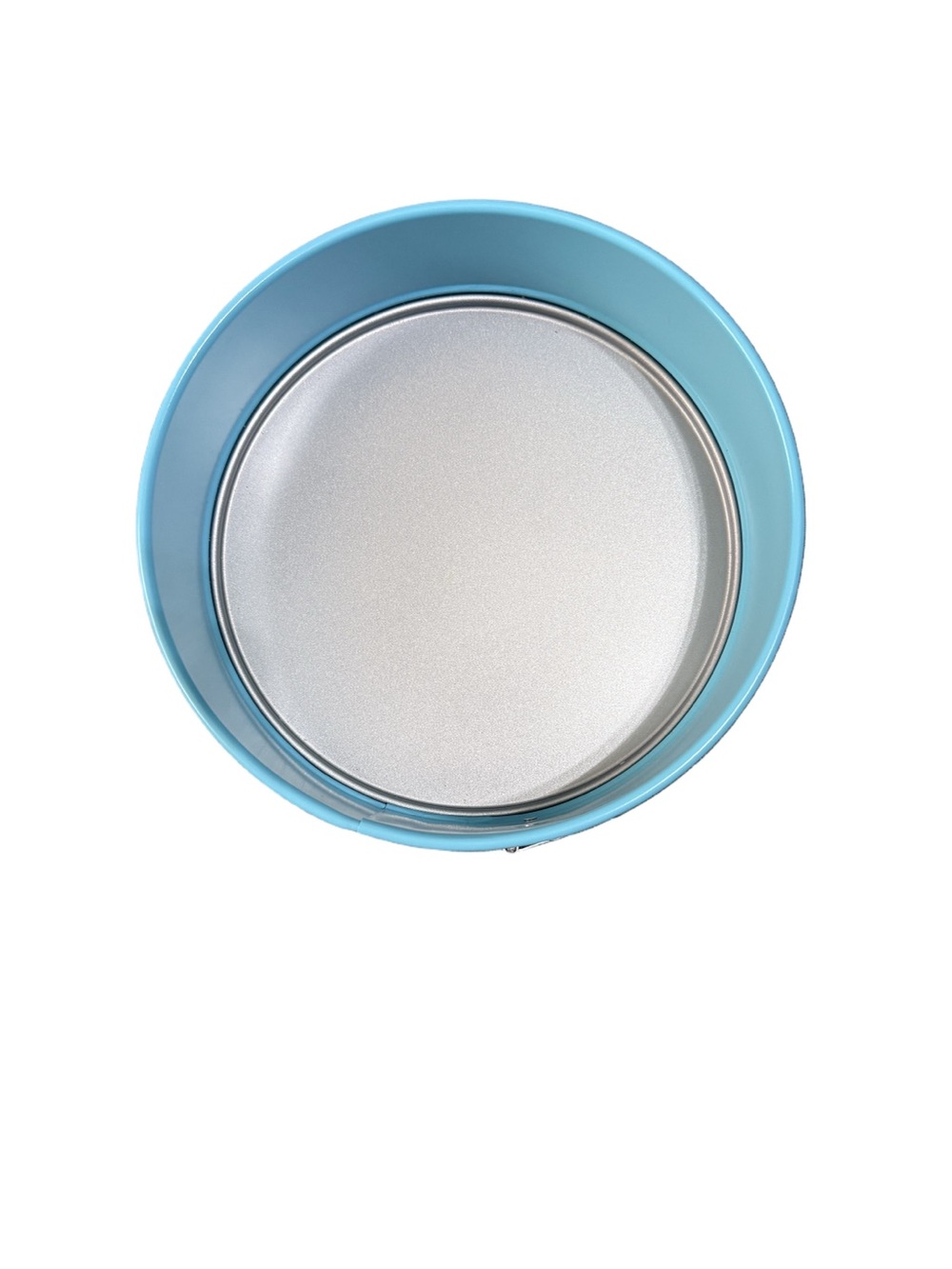 Pampered Chef Blue Springform Cake Pan with Removable Base